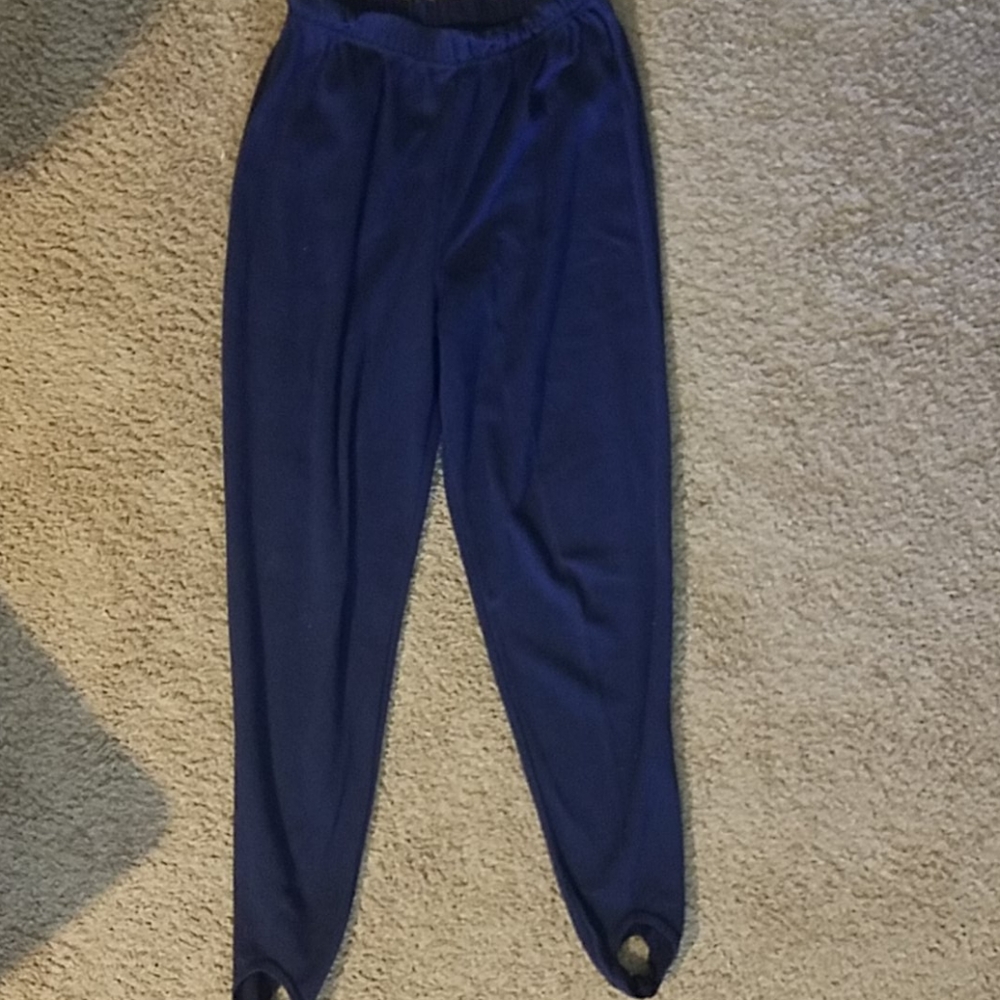Jessica Roberts Vintage Stirrup Pants sz S Small